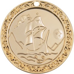 Moneta od Wróżki Zębuszki okręt